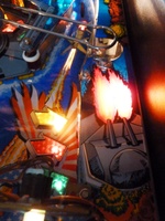 Image # 67617: Mach 2.0 Two Illuminated Playfield - Detail 
(Serial number 000284.)