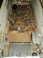 Image # 50012: Close Encounters of the Third Kind Sample Game - Inside Cabinet 
(Serial number 01081 S.)
