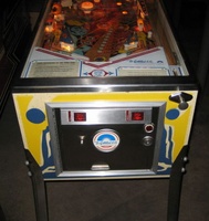 Image # 55544: Close Encounters of the Third Kind Prototype Game - Cabinet - Front 
(This game has no serial number.)