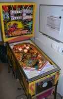 Image # 58547: Solar Ride Sample Game - Cabinet - Full View 
(Serial number 01002 S.)