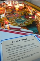 Image # 58544: Solar Ride Sample Game - Instruction Card 
(Serial number 01002 S.)