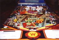 Image # 24014: Alien Poker Prototype - Playfield 
(Serial number 437878.)