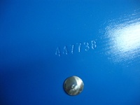 Image # 52316: Alien Poker Serial Number 
(Serial number 447738.)