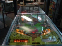Image # 53968: Challenger Illuminated Playfield 
(The inside walls of the cabinet were repainted.)