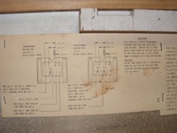 Image # 65754: Champ Transformer Wiring Card 
(Located inside the lower cabinet.)