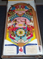 Image # 21727: Rock On Playfield 
(The flippers shown here are not original to this game.)