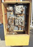 Image # 75327: Champion Inside Backbox 
(The coil on the upper stepper unit is hanging loose for lack of its mounting bracket.)