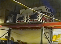Image # 75977: Checkpoint Test Game - Cabinets 
(From a video of the 1990 Data East factory tour.)