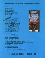 Image # 41754: Professional Pinball: Challenger II Flyer, back
