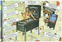 Image # 41759: Professional Pinball: Challenger II Flyer Pages from Tri-fold