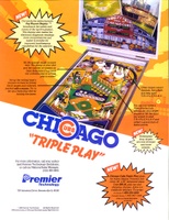 Image # 5181: Chicago Cubs "Triple Play" Flyer - Back