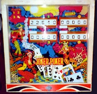 Image # 1235: Joker Poker Backglass