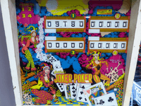 Image # 79699: Joker Poker Sample Game - Backglass 
(Serial number 01044 S.)