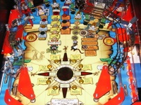 Image # 32301: Pirates of the Caribbean Prototype - Center Playfield 
(This is a pre-production test game.)