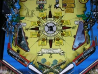Image # 32866: Pirates of the Caribbean Lower Playfield 
(Serial number 202340.)