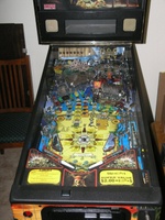 Image # 32863: Pirates of the Caribbean Playfield 
(Serial number 202340.)