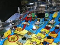 Image # 32869: Pirates of the Caribbean Middle Left Playfield 
(Serial number 202340.)