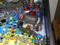 Image # 32870: Pirates of the Caribbean Middle Right Playfield 
(Serial number 202340.)