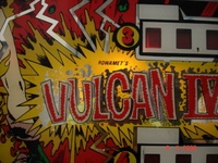 Image # 32619: Vulcan IV Illuminated Backglass - Detail