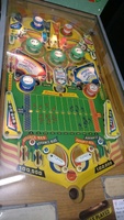 Image # 72092: Soccer Kick-Off Playfield 
(This game is not in its original factory woodrail cabinet.)
