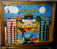 Image # 486: Circus Backglass