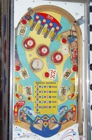 Image # 34585: Aces Top Playfield 
(Serial number 'AH 1017'.)