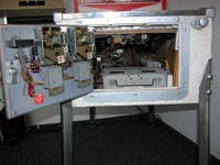 Image # 49539: Aces Top Inside Front Door 
(Cabinet serial number AH-1595.)