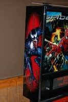 Image # 34605: Spider-Man� Prototype - Backbox - Left 
(Photo is of a prototype game out on test.)