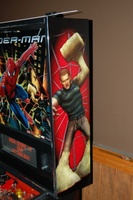 Image # 34606: Spider-Man� Prototype - Backbox - Right 
(Photo is of a prototype game out on test.)