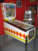 Image # 60423: King of Diamonds Gottlieb Licensing Prototype - Full View 
(This game was hand-built and presented to Gottlieb in request for a license. )