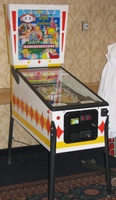 Image # 34671: King of Diamonds Stern Prototype - Full View 
(Photographed at Chicago Pinball Expo 2006.)
