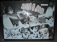 Image # 43277: Big Bang Bar Prototype - Translite Reverse 
(Serial number 013.)