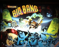 Image # 64276: Big Bang Bar Illuminated Backglass 
(Serial number 07.)
