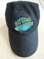Image # 83626: Big Bang Bar Baseball Cap - Front 
(Purchased at launch kick-off party June 2007 at Illinois Pin Ball at Gene Cunningham's warehouse in Bloomington, Illinois.)