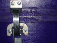 Image # 43286: Big Bang Bar Prototype Serial Number 
(Serial number 013 Stamped on the back of the cabinet.)
