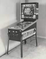 Image # 75798: City Slicker Sample Game - Interactive Playfield 
(On the front of the cabinet is a cabled attachment which was removed for production games.)
