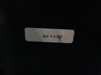 Image # 42319: Indiana Jones Sample Game - Date Of Manufacture 
(Serial number E 216297.)