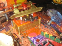 Image # 42314: Indiana Jones Sample Game - Start Of Multiball 
(Serial number E 216297.)