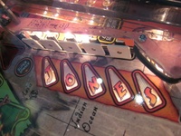 Image # 43390: Indiana Jones Sample Game - Right Target Bank 
(Serial number E 216297.)