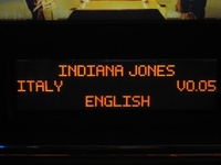 Image # 43395: Indiana Jones Sample Game - Software Version 
(Serial number E 216297.)