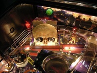 Image # 38848: CSI Prototype - Skull with Pinball Eyes 
(Serial number 221380.)