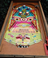 Image # 59942: College Daze Playfield 
(The left flipper should be white. Serial number 013073CD.)