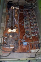 Image # 31895: College Queens Sample Game - Inside Cabinet 
(Serial number '1016 S'.)