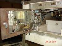 Image # 59861: Colorama Inside Front Door 
(The coin mechanisms have been removed from the two saddles.)