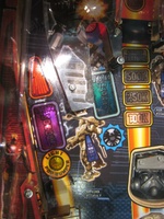 Image # 44125: Iron Man Sample Game - Playfield - Detail 
(Serial number E 225185.)