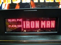 Image # 45175: Iron Man European Version Red DMD 
(Serial number E 225266.)