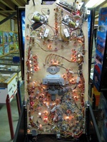 Image # 45194: Iron Man Under Playfield 
(Serial number E 225266.)