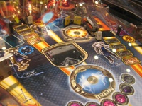 Image # 44118: Iron Man Sample Game - Middle Playfield 
(Serial number E 225185.)