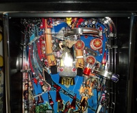 Image # 47798: Spider-Man� (Black Suited) Upper Playfield 
(Serial number 214536.)
