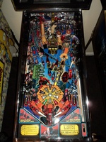 Image # 47797: Spider-Man� (Black Suited) Playfield 
(Serial number 214536.)